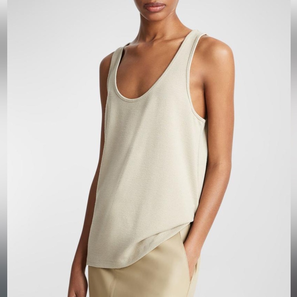Vince relaxed scoop neck tank